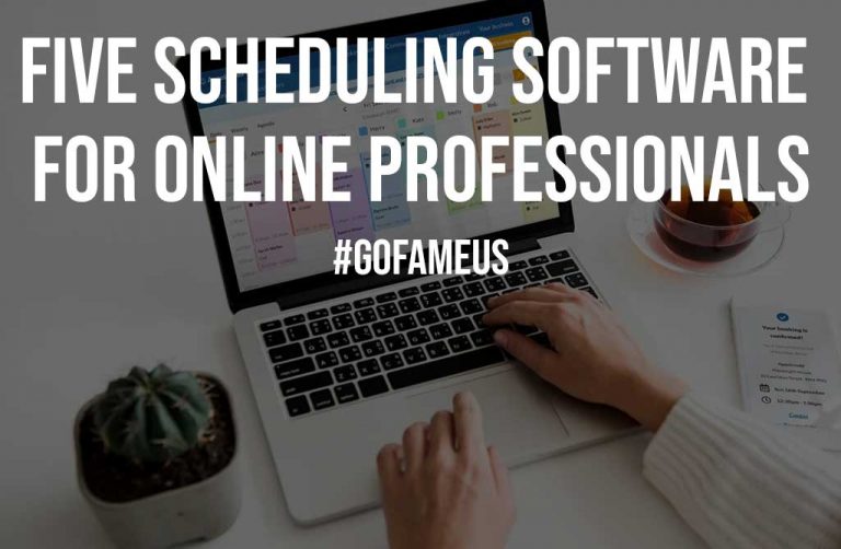 Five Scheduling Software For Online Professionals